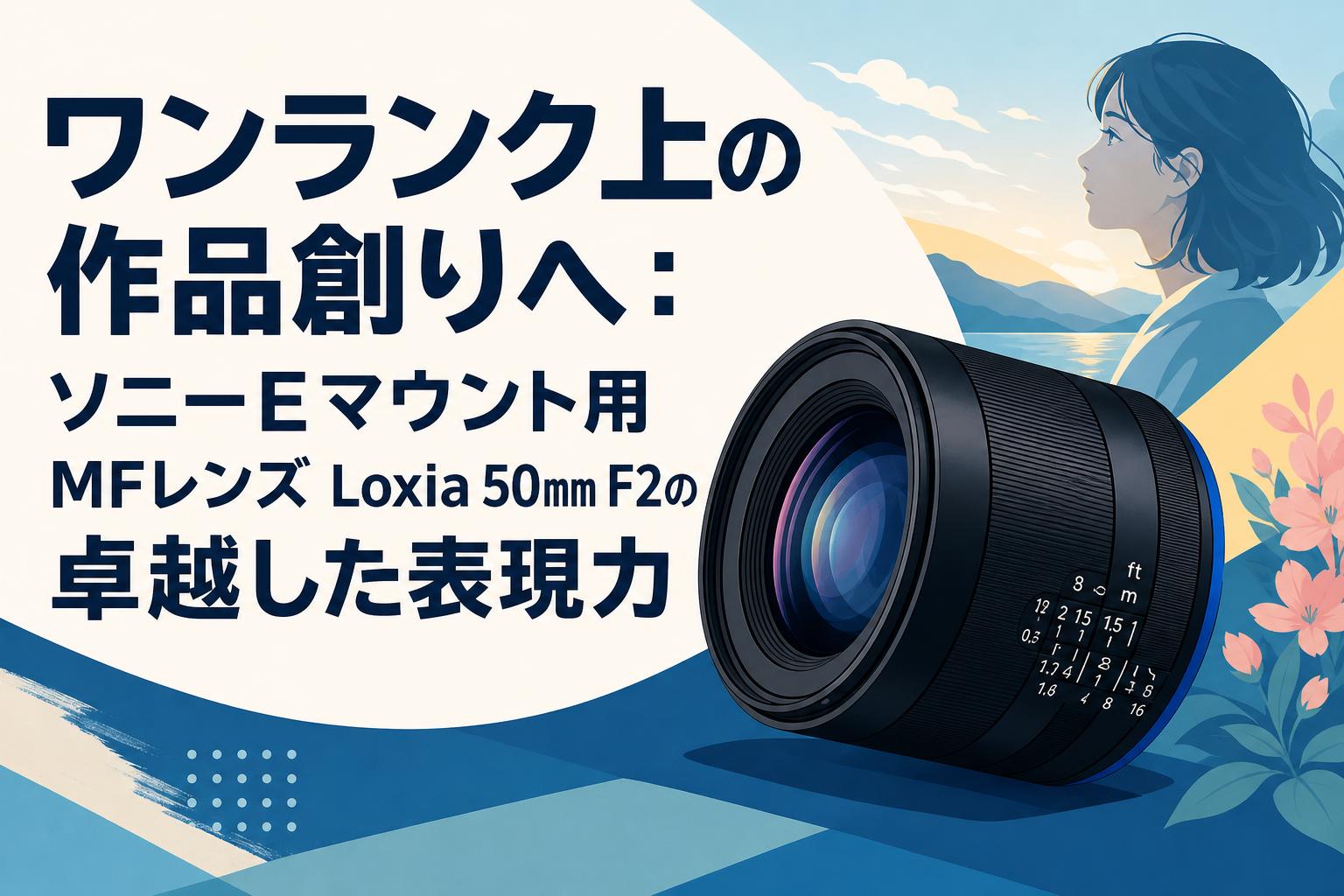 ワンランク上の作品創りへ：ソニーEマウント用MFレンズ Loxia 50mm F2の卓越した表現力
