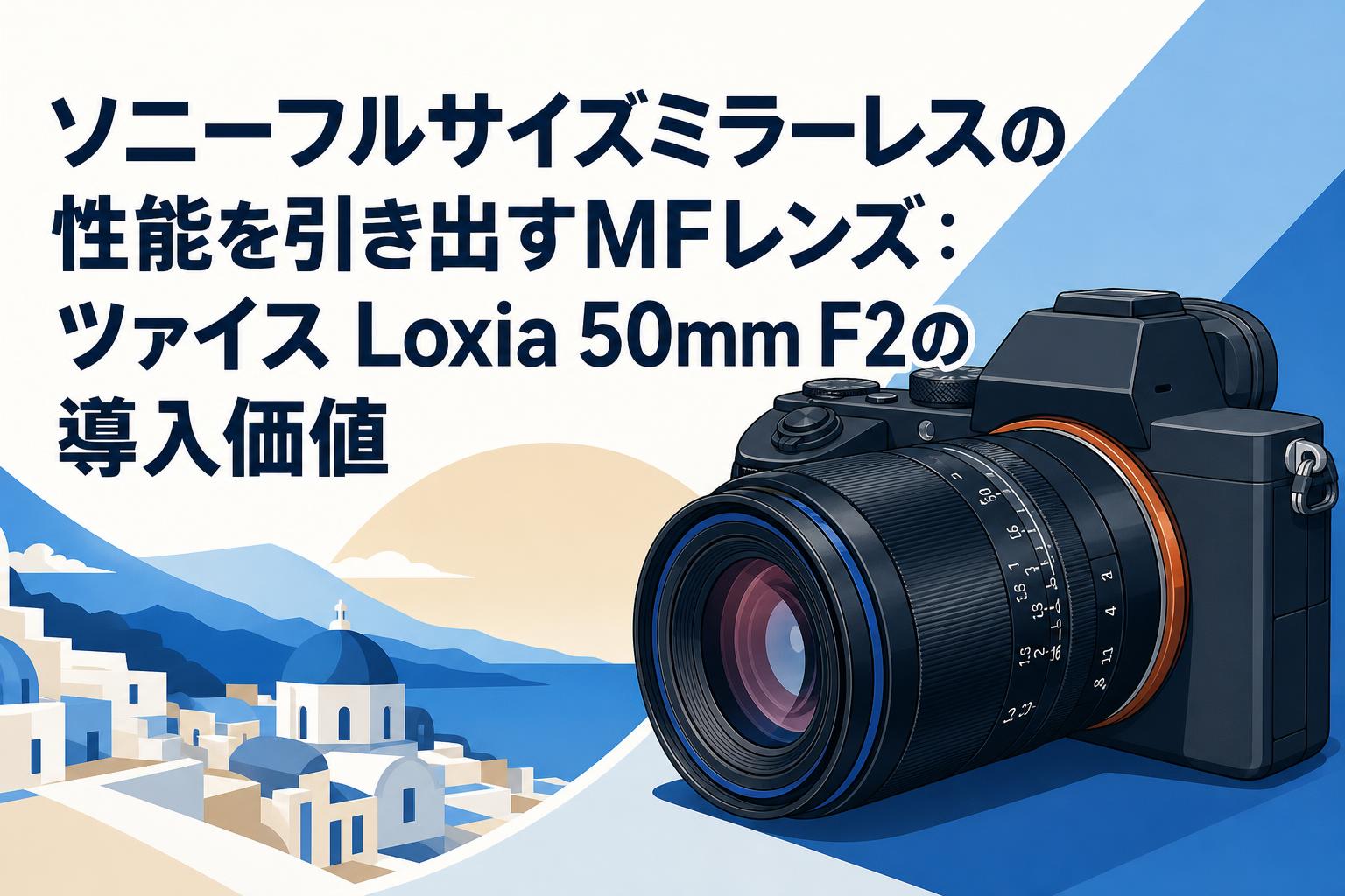 ソニーフルサイズミラーレスの性能を引き出すMFレンズ：ツァイス Loxia 50mm F2の導入価値