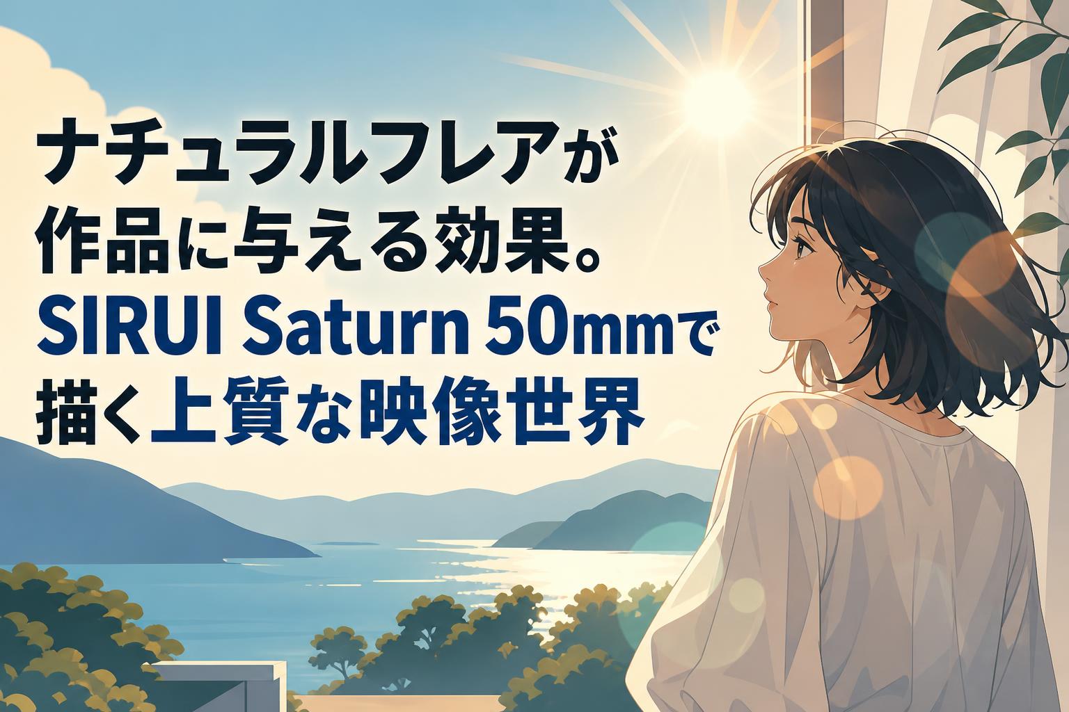 ナチュラルフレアが作品に与える効果。SIRUI Saturn 50mmで描く上質な映像世界