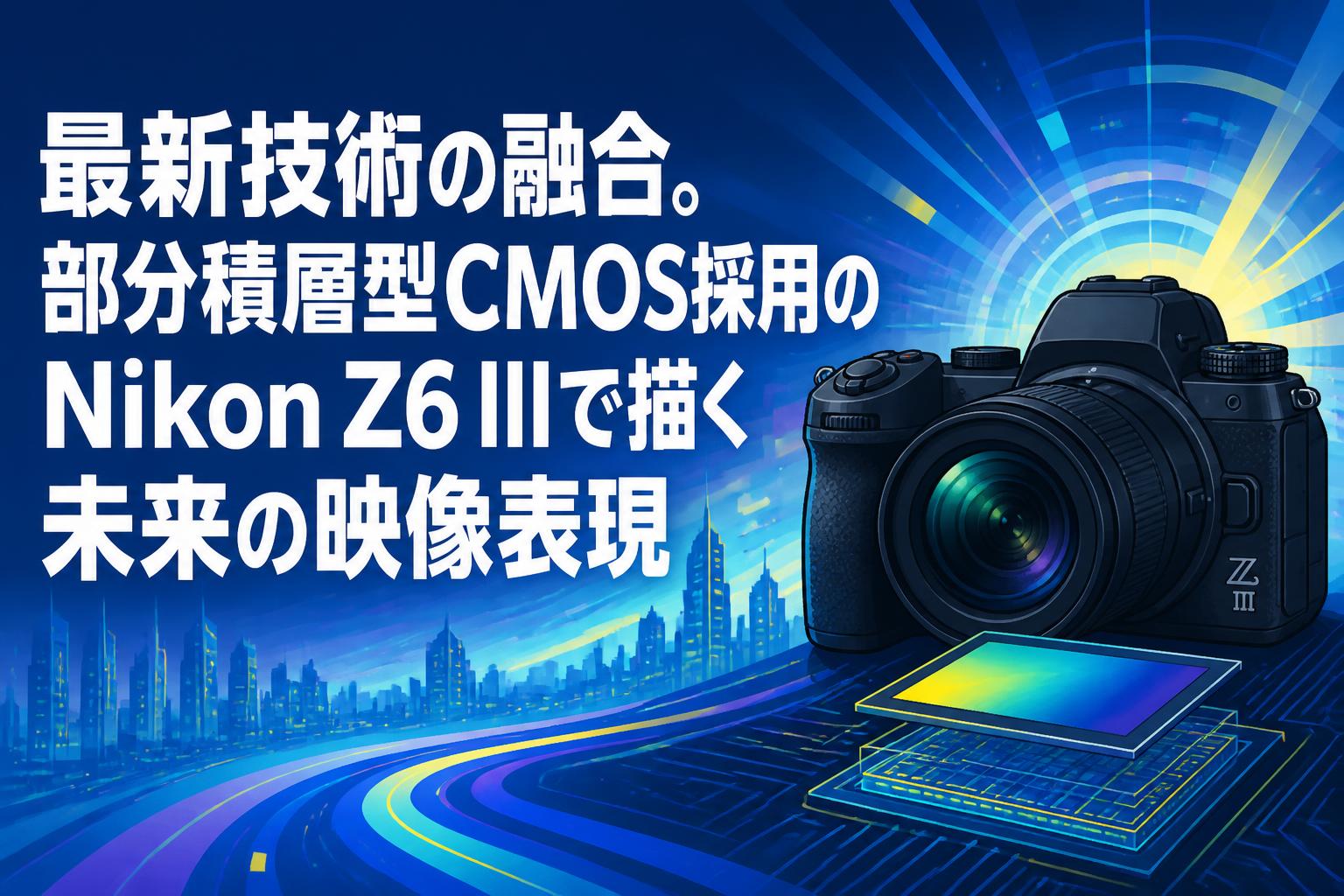 最新技術の融合。部分積層型CMOS採用のNikon Z6 IIIで描く未来の映像表現