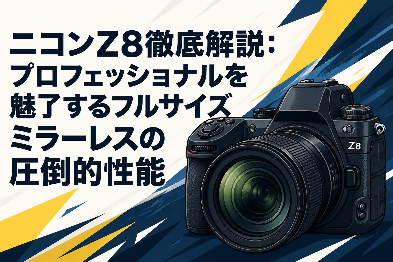 ニコンZ8徹底解説：プロフェッショナルを魅了するフルサイズミラーレスの圧倒的性能