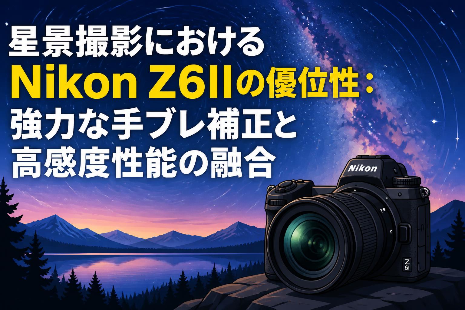 星景撮影におけるNikon Z6IIの優位性：強力な手ブレ補正と高感度性能の融合