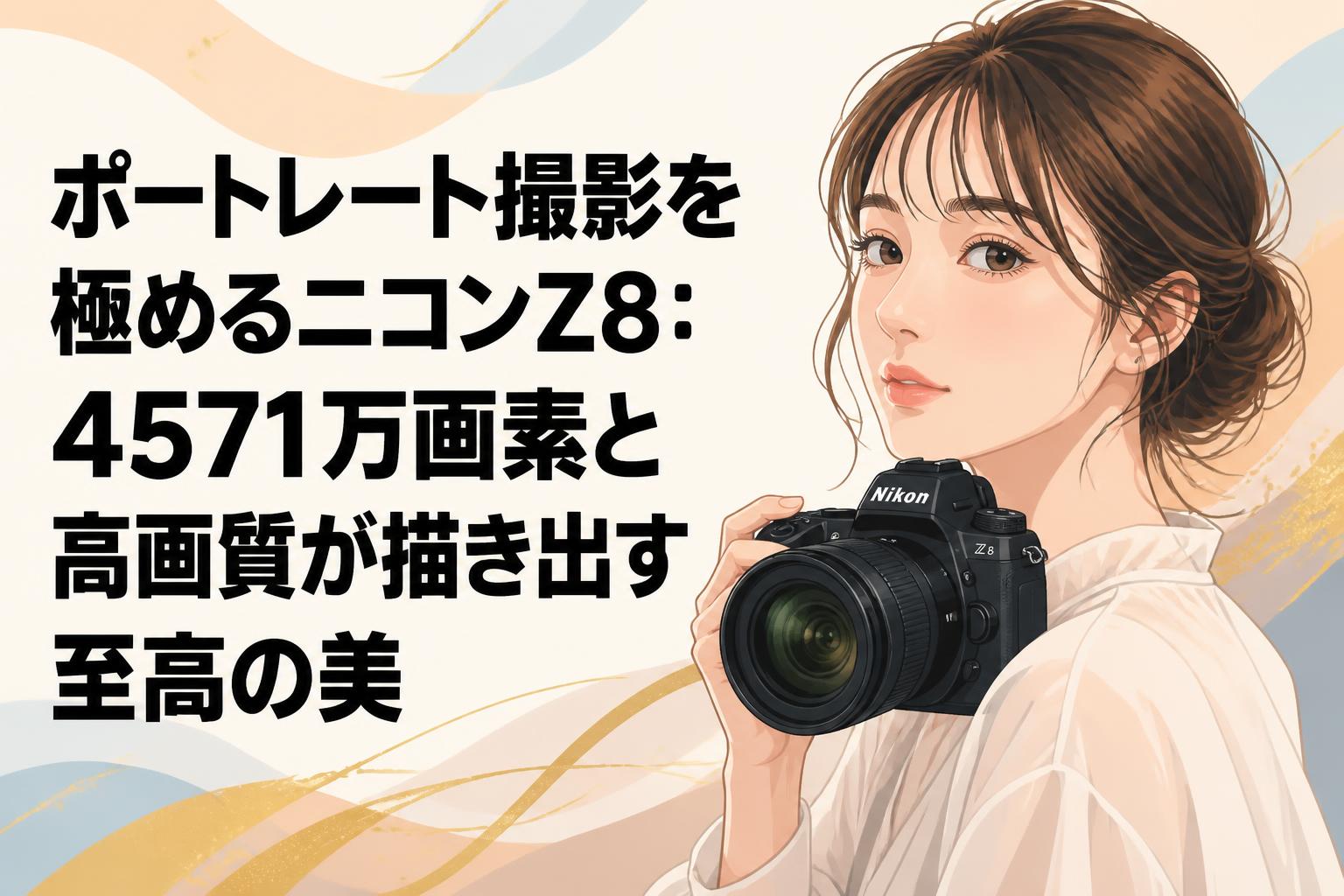 ポートレート撮影を極めるニコンZ8：4571万画素と高画質が描き出す至高の美