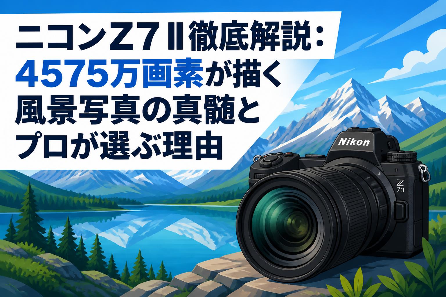 ニコンZ7 II徹底解説：4575万画素が描く風景写真の真髄とプロが選ぶ理由