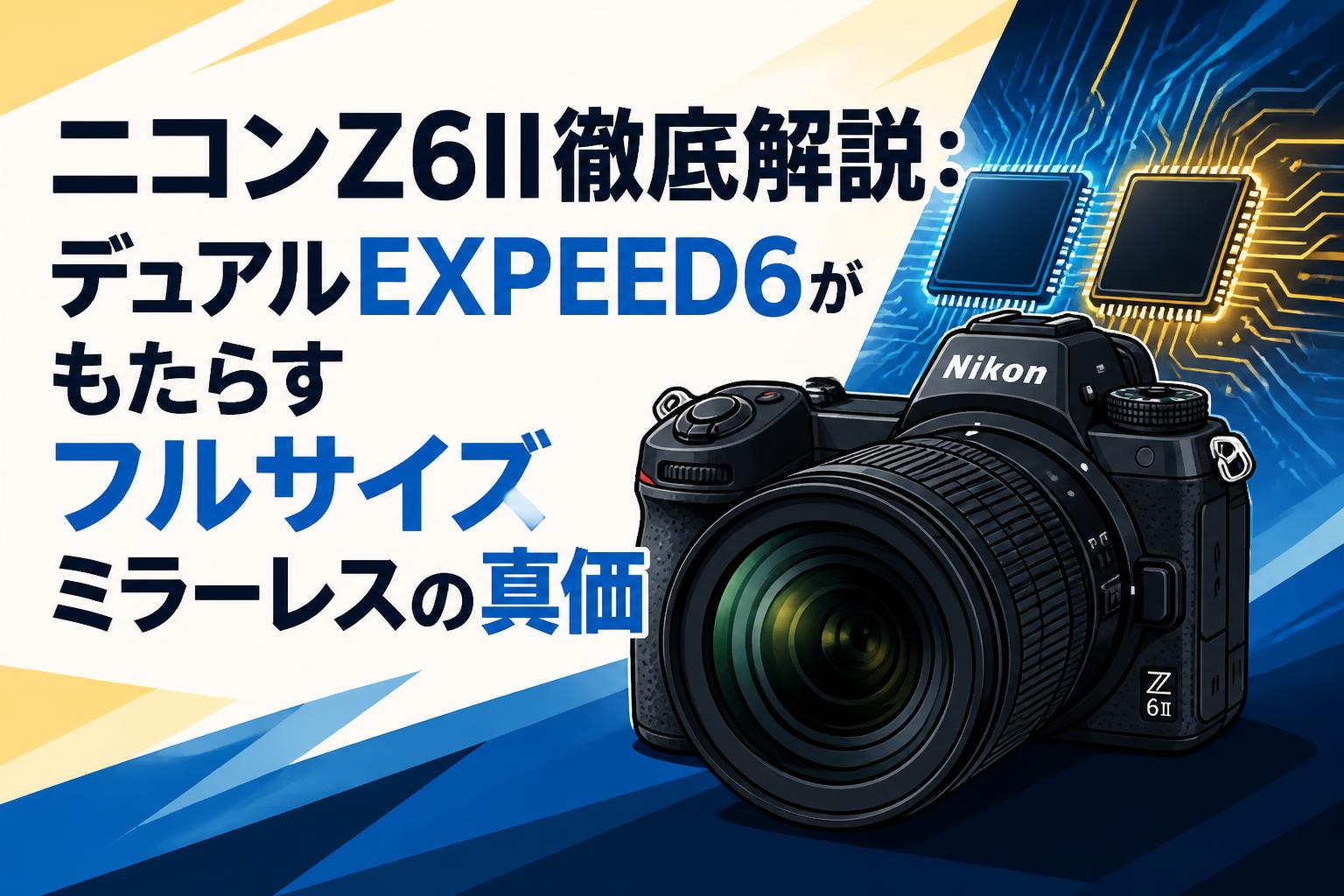 ニコンZ6II徹底解説：デュアルEXPEED6がもたらすフルサイズミラーレスの真価