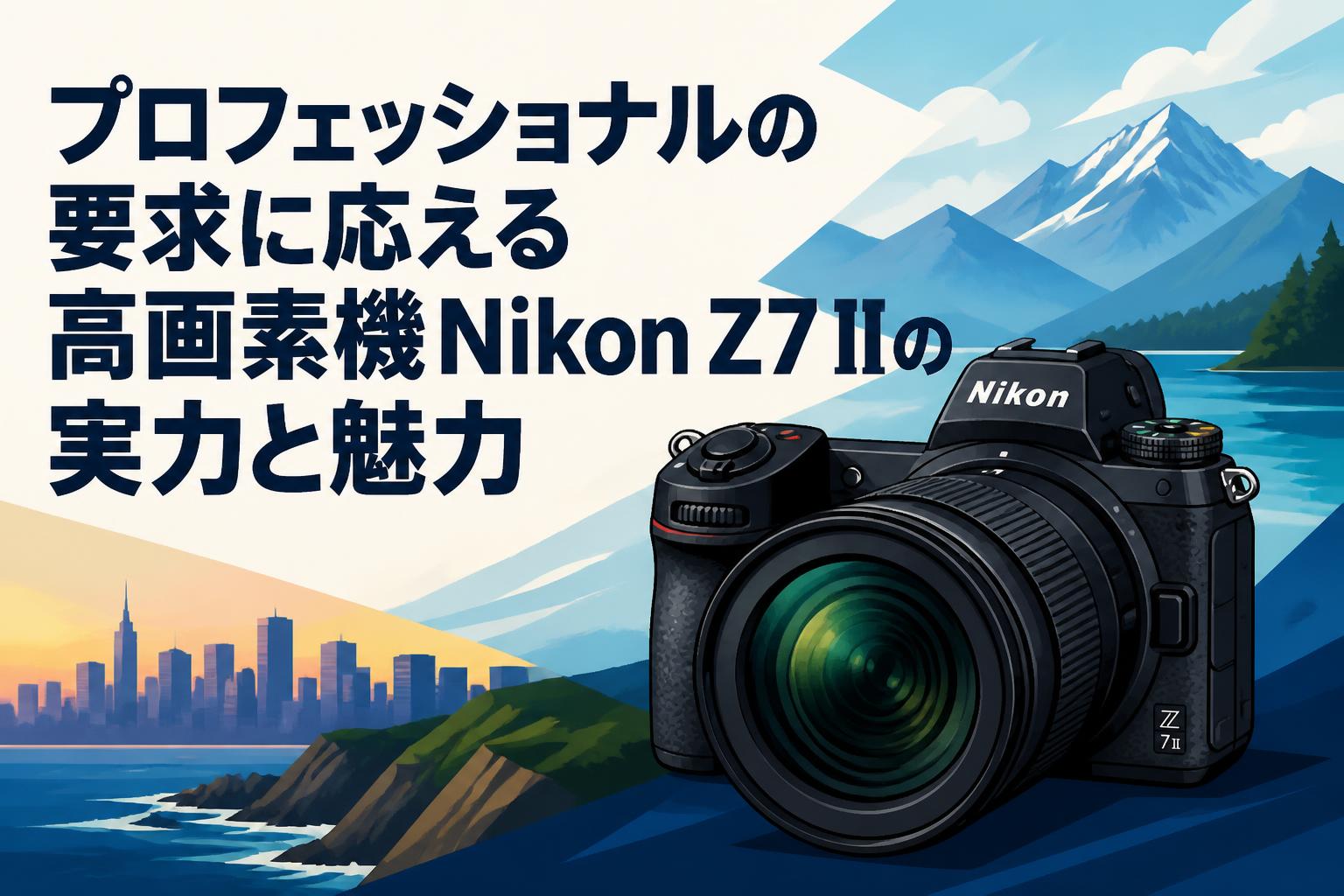 プロフェッショナルの要求に応える高画素機Nikon Z7 IIの実力と魅力