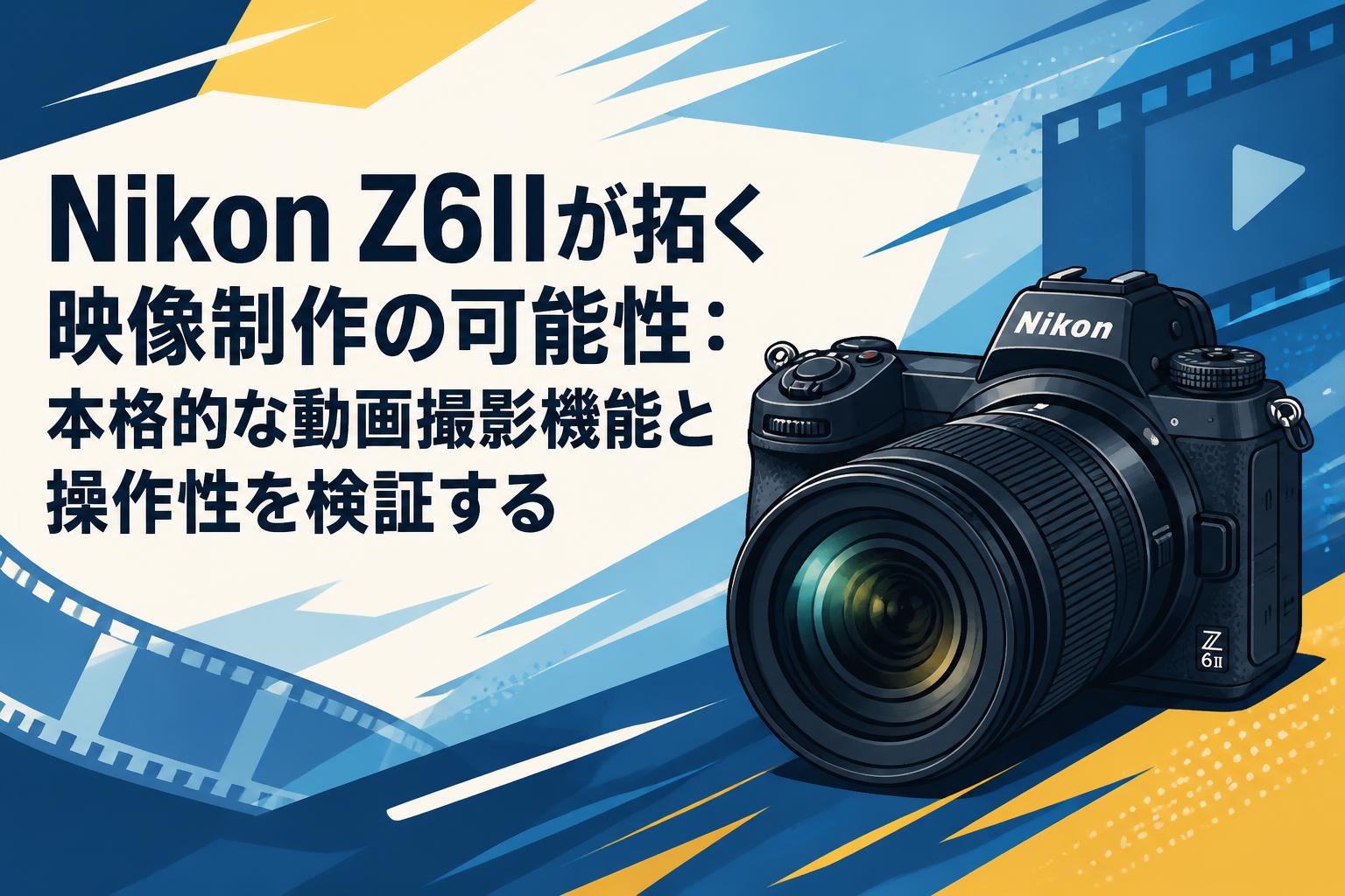 Nikon Z6IIが拓く映像制作の可能性：本格的な動画撮影機能と操作性を検証する