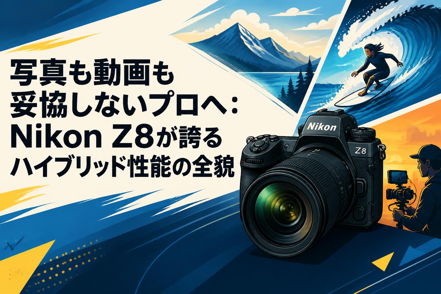 写真も動画も妥協しないプロへ：Nikon Z8が誇るハイブリッド性能の全貌