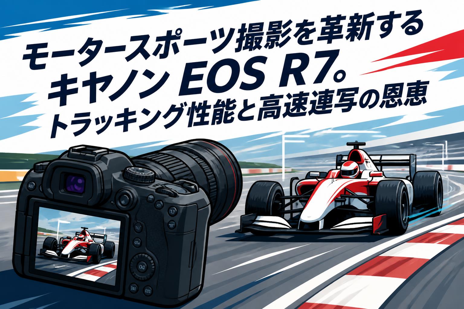モータースポーツ撮影を革新するキヤノン EOS R7。トラッキング性能と高速連写の恩恵