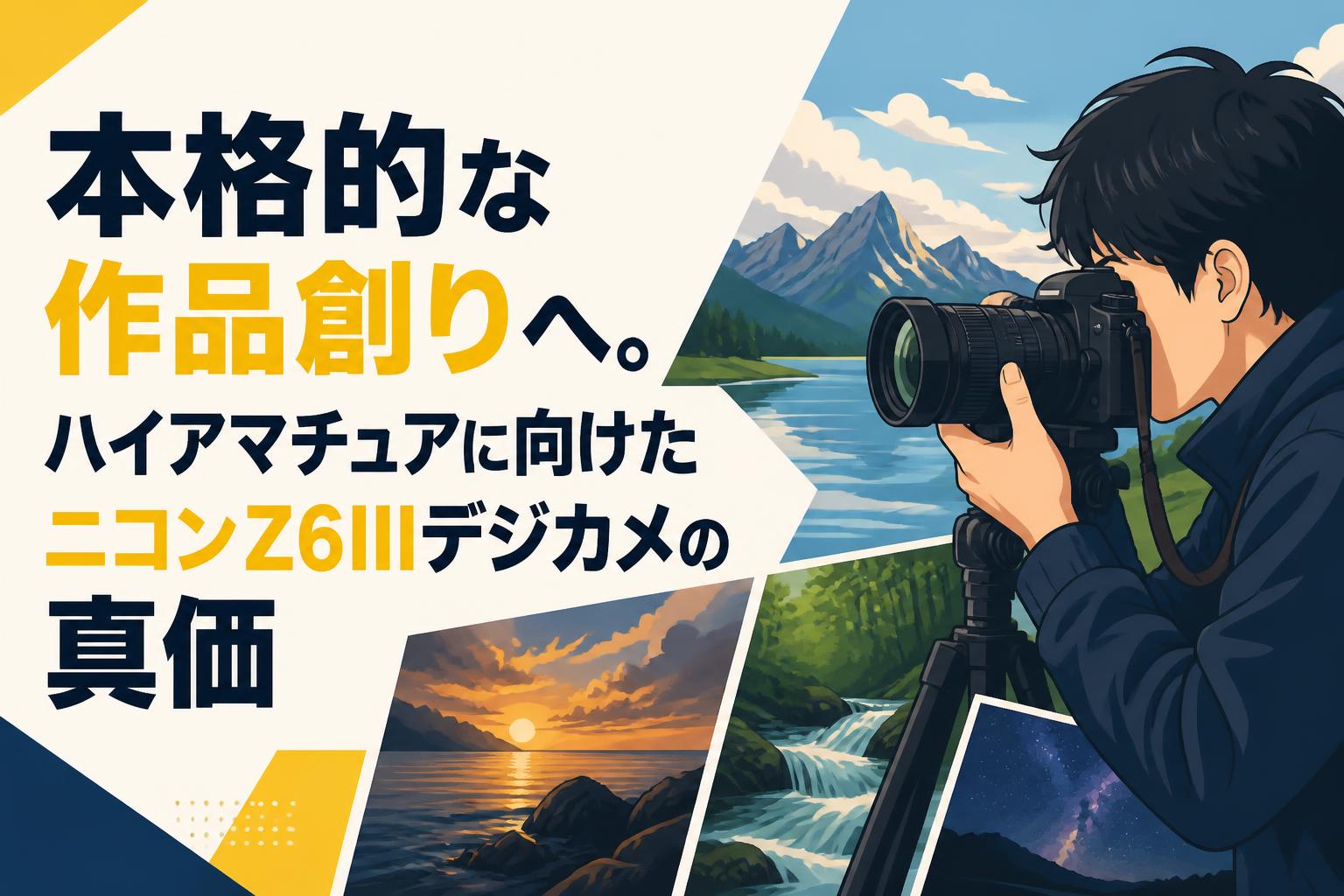 本格的な作品創りへ。ハイアマチュアに向けたニコンZ6IIIデジカメの真価