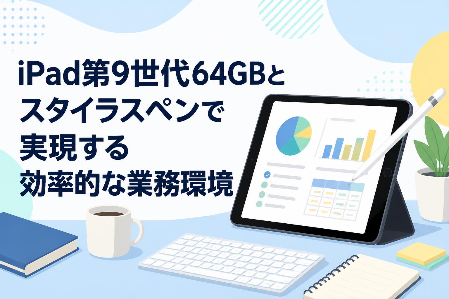 iPad第9世代64GBとスタイラスペンで実現する効率的な業務環境