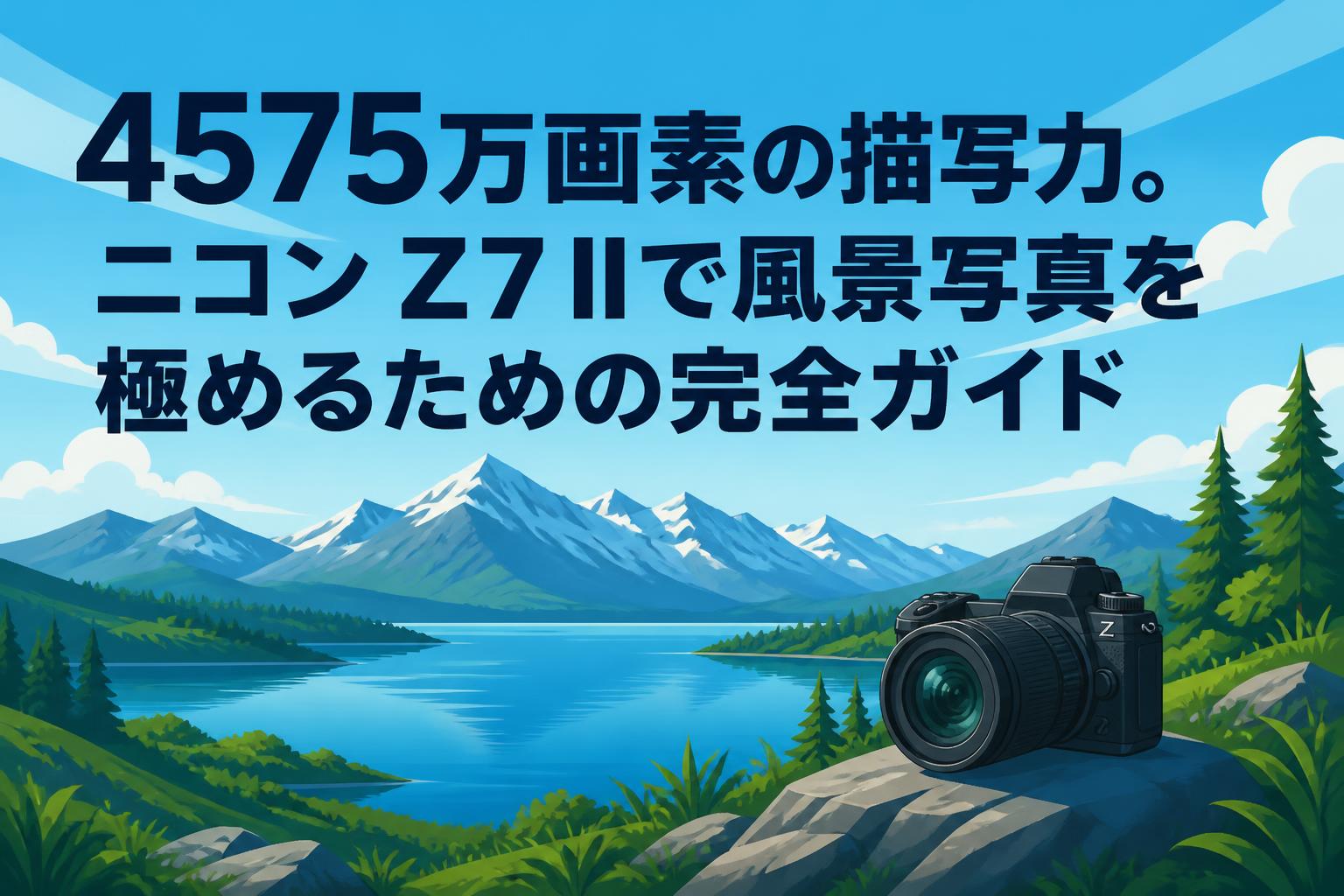4575万画素の描写力。ニコン Z7 IIで風景写真を極めるための完全ガイド