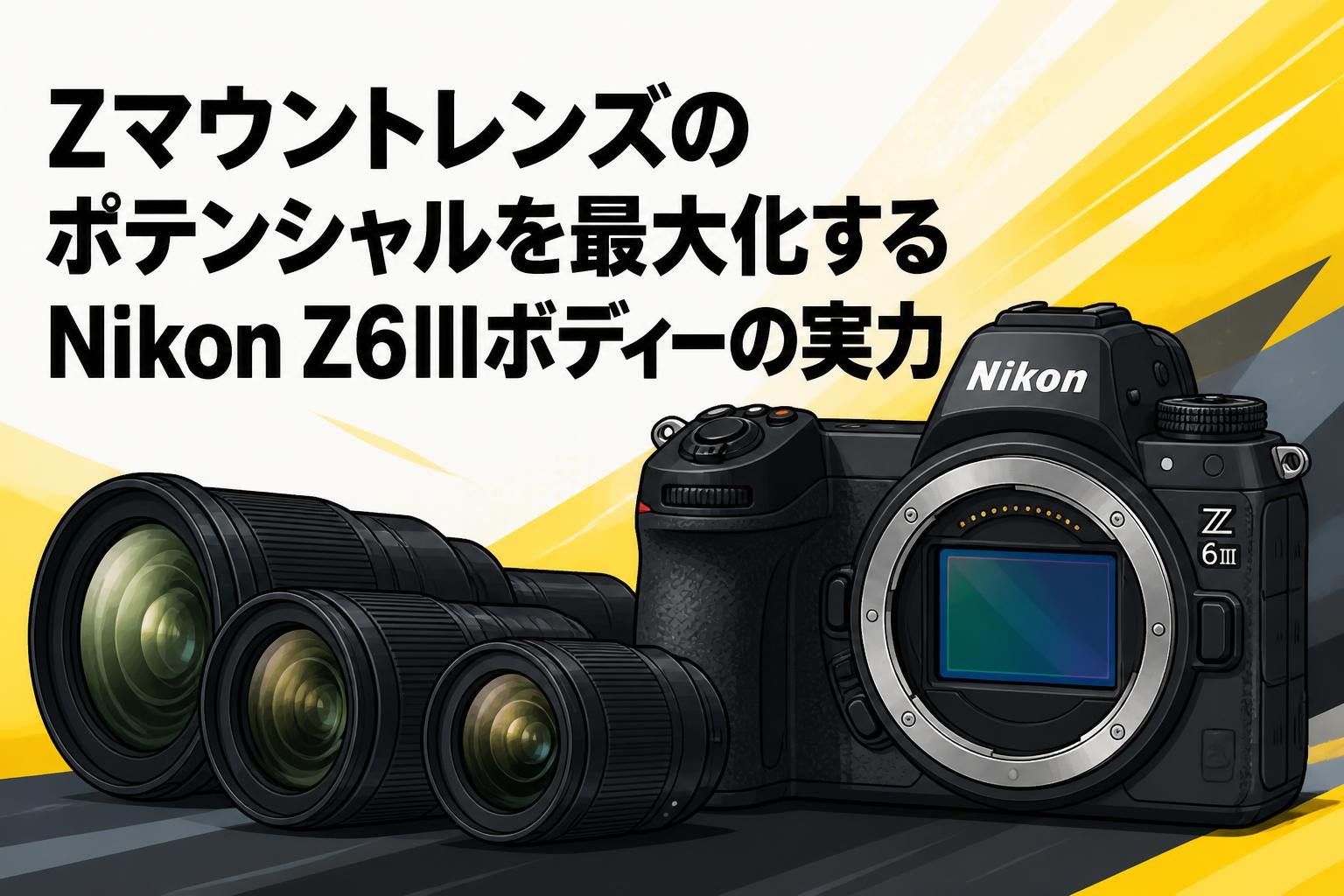 Zマウントレンズのポテンシャルを最大化するNikon Z6IIIボディーの実力
