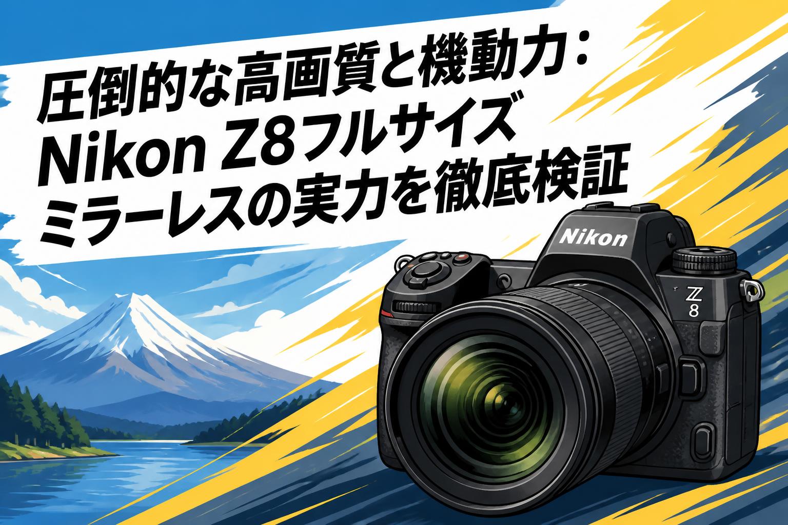 圧倒的な高画質と機動力：Nikon Z8フルサイズミラーレスの実力を徹底検証