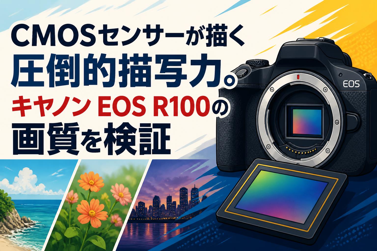 CMOSセンサーが描く圧倒的描写力。キヤノン EOS R100の画質を検証