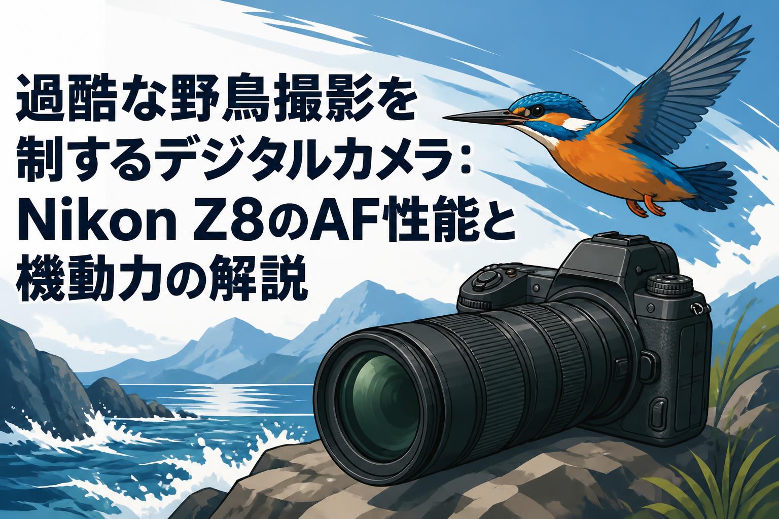 過酷な野鳥撮影を制するデジタルカメラ：Nikon Z8のAF性能と機動力の解説