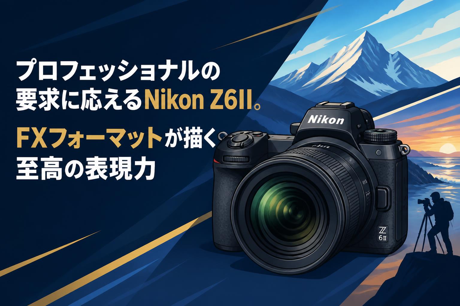 プロフェッショナルの要求に応えるNikon Z6II。FXフォーマットが描く至高の表現力