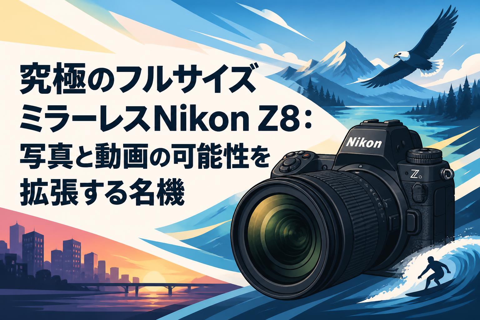 究極のフルサイズミラーレスNikon Z8：写真と動画の可能性を拡張する名機