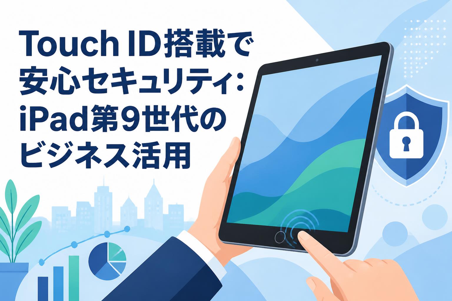 Touch ID搭載で安心セキュリティ：iPad第9世代のビジネス活用