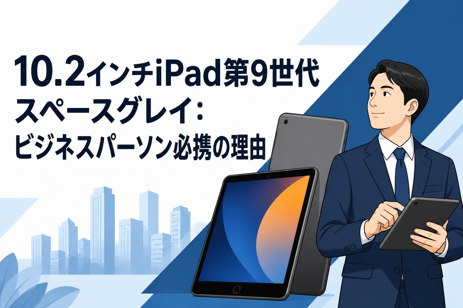 10.2インチiPad第9世代スペースグレイ：ビジネスパーソン必携の理由