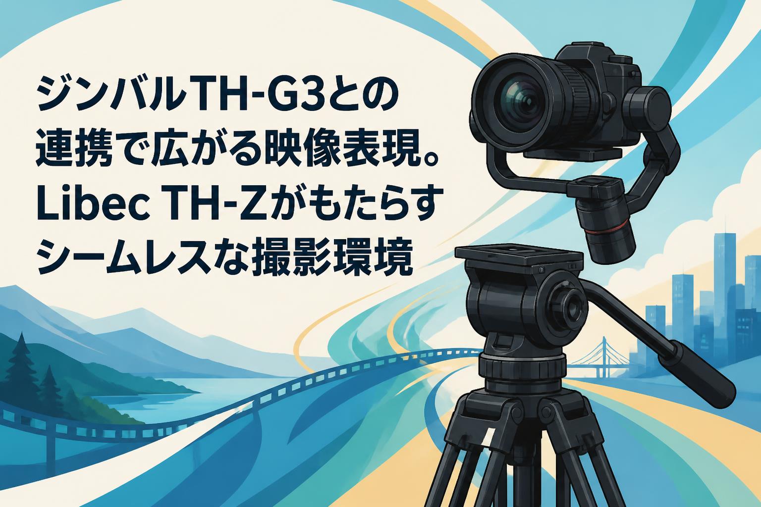 ジンバルTH-G3との連携で広がる映像表現。Libec TH-Zがもたらすシームレスな撮影環境