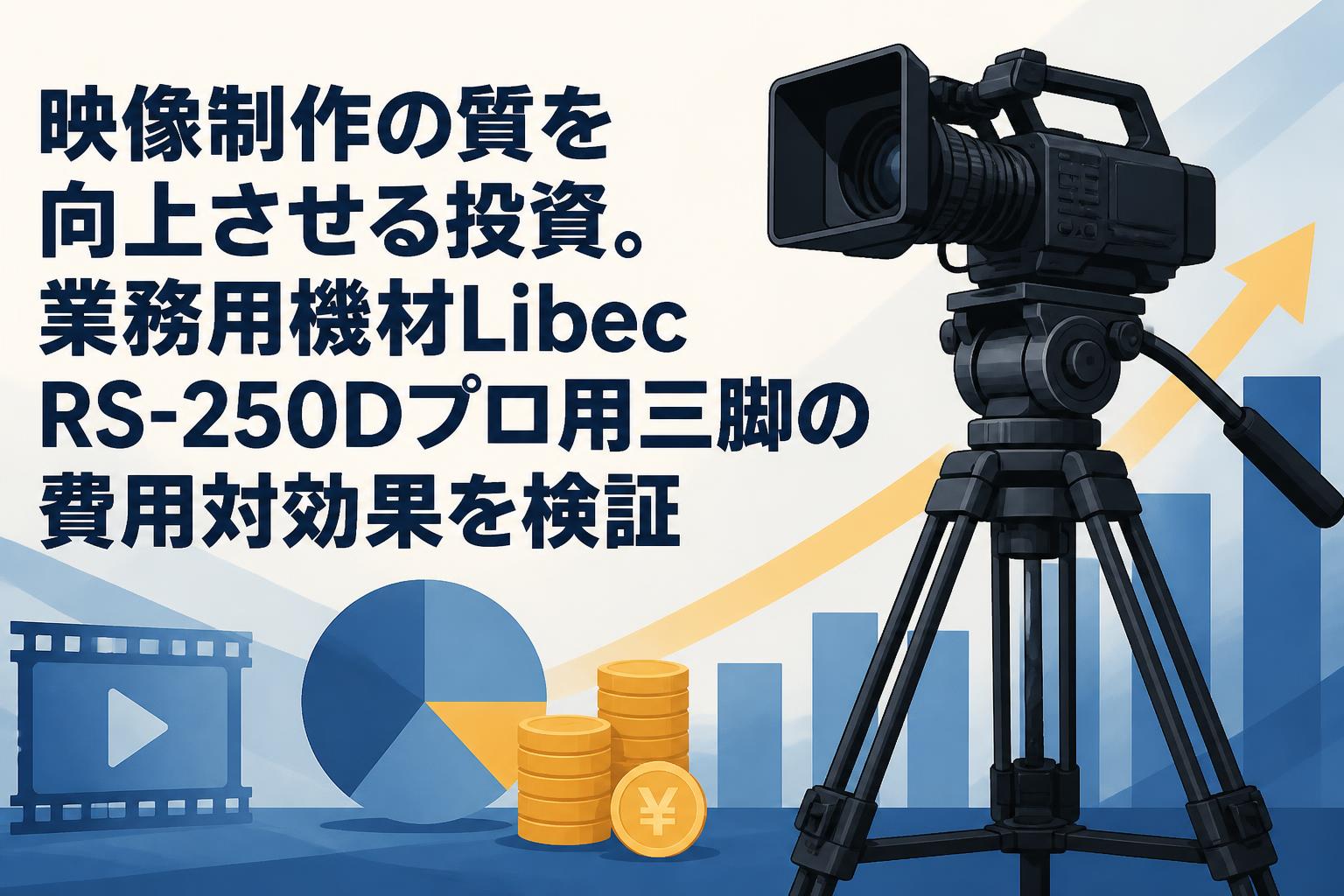 映像制作の質を向上させる投資。業務用機材Libec RS-250Dプロ用三脚の費用対効果を検証