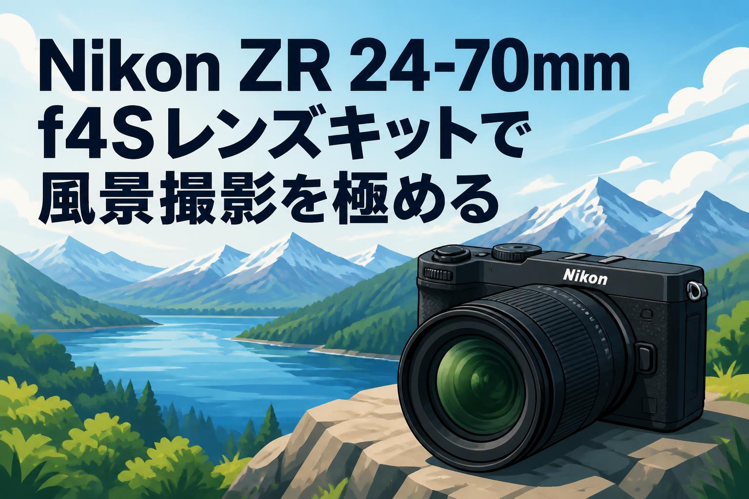 Nikon ZR 24-70mm f4Sレンズキットで風景撮影を極める