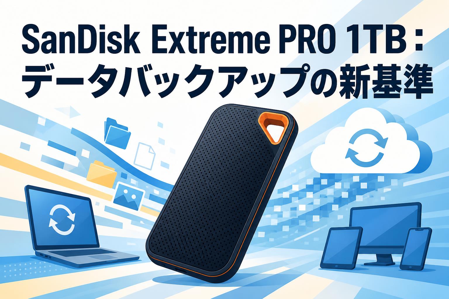 SanDisk Extreme PRO 1TB：データバックアップの新基準