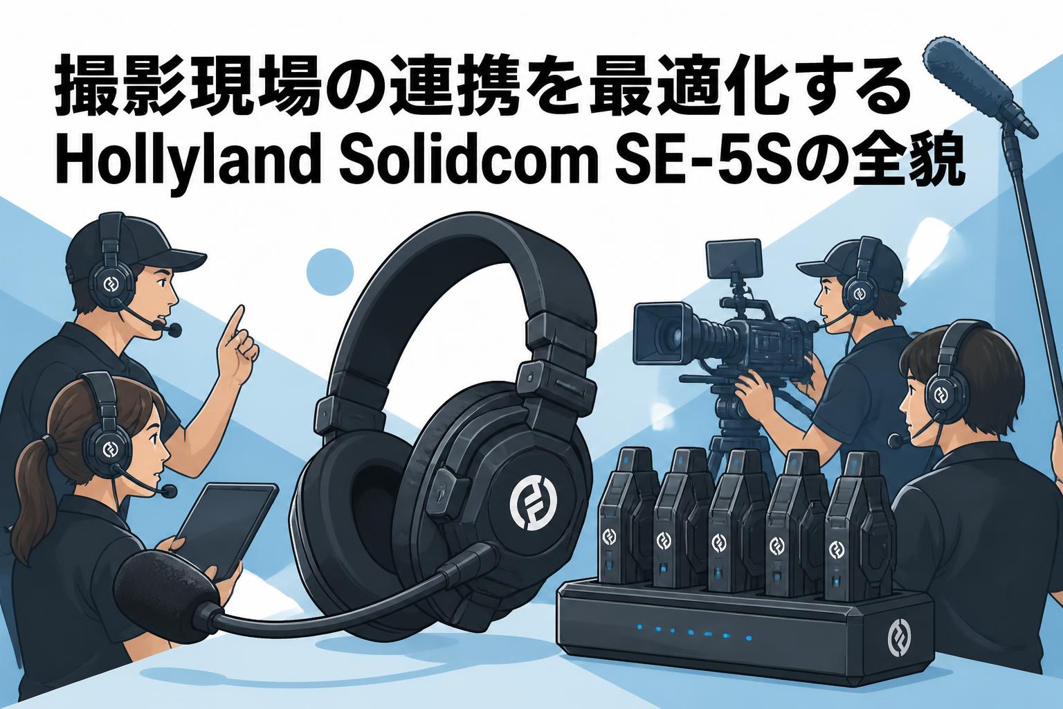 撮影現場の連携を最適化するHollyland Solidcom SE-5Sの全貌