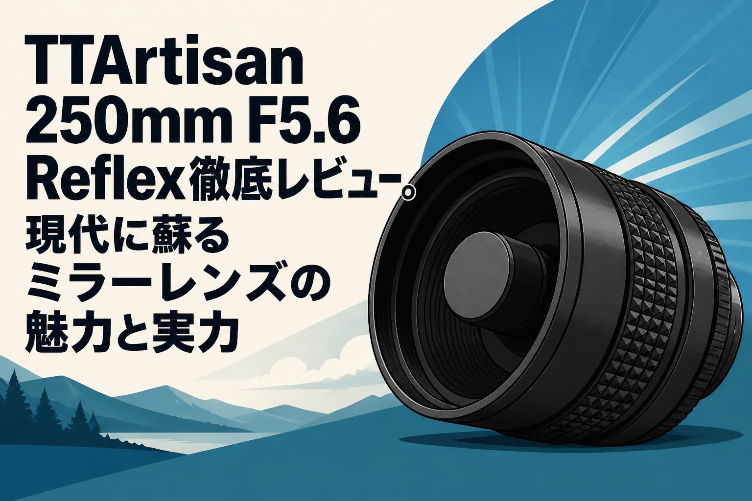 TTArtisan 250mm F5.6 Reflex徹底レビュー。現代に蘇るミラーレンズの魅力と実力