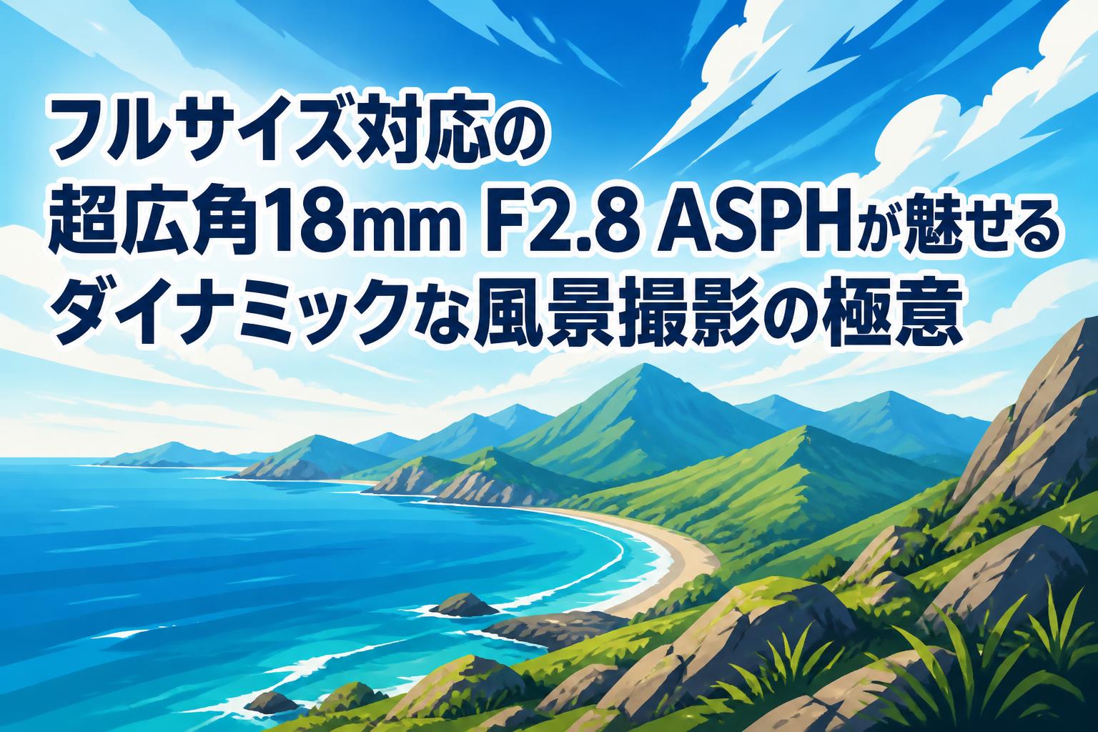 フルサイズ対応の超広角18mm F2.8 ASPHが魅せるダイナミックな風景撮影の極意