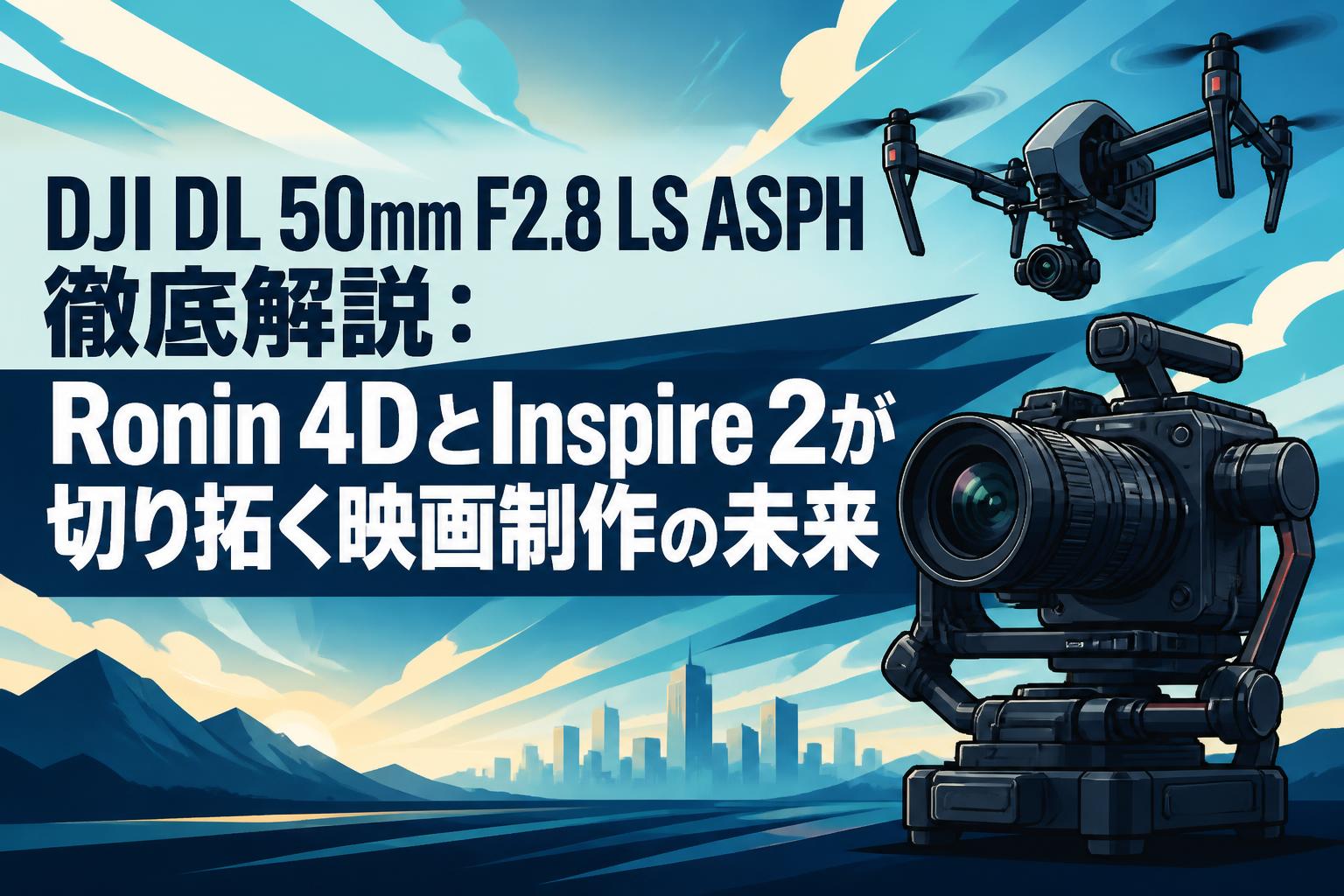 DJI DL 50mm F2.8 LS ASPH徹底解説：Ronin 4DとInspire 2が切り拓く映画制作の未来