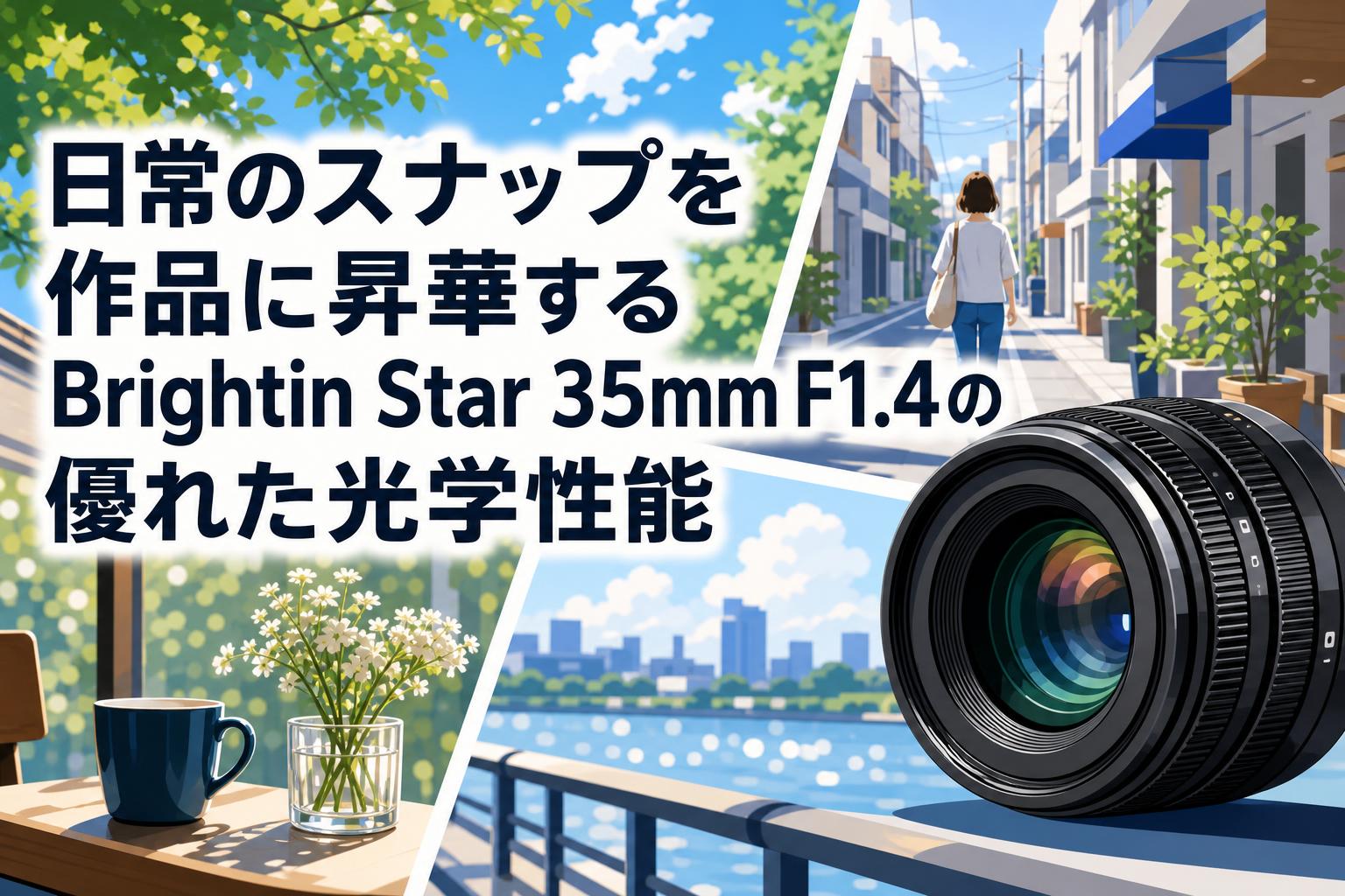 日常のスナップを作品に昇華するBrightin Star 35mm F1.4の優れた光学性能