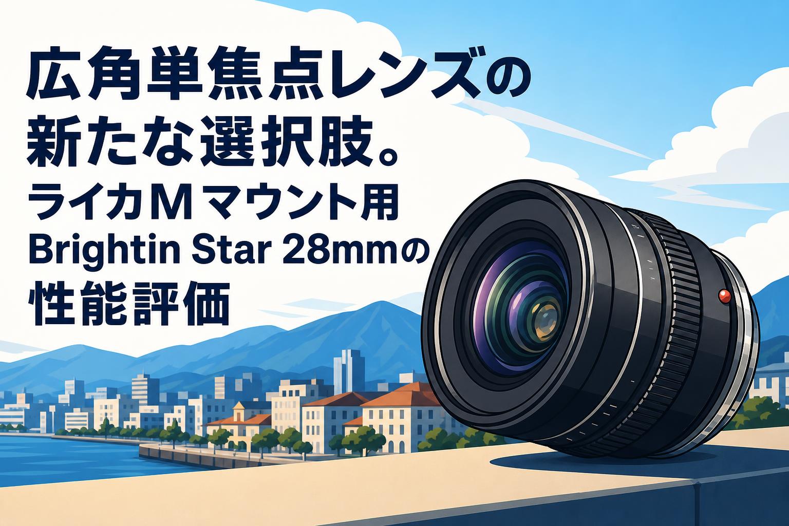 広角単焦点レンズの新たな選択肢。ライカMマウント用Brightin Star 28mmの性能評価