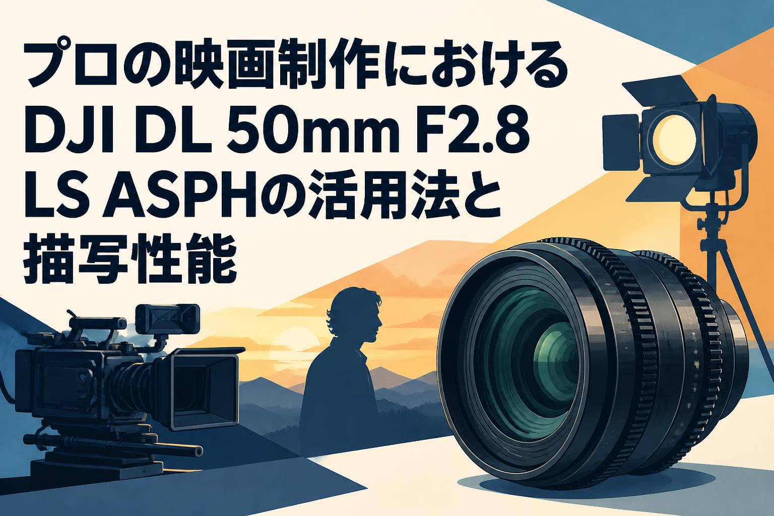 プロの映画制作におけるDJI DL 50mm F2.8 LS ASPHの活用法と描写性能