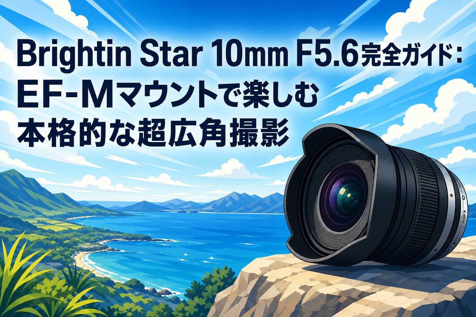 Brightin Star 10mm F5.6完全ガイド：EF-Mマウントで楽しむ本格的な超広角撮影