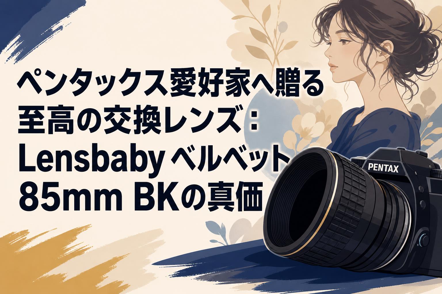ペンタックス愛好家へ贈る至高の交換レンズ：Lensbaby ベルベット85mm BKの真価