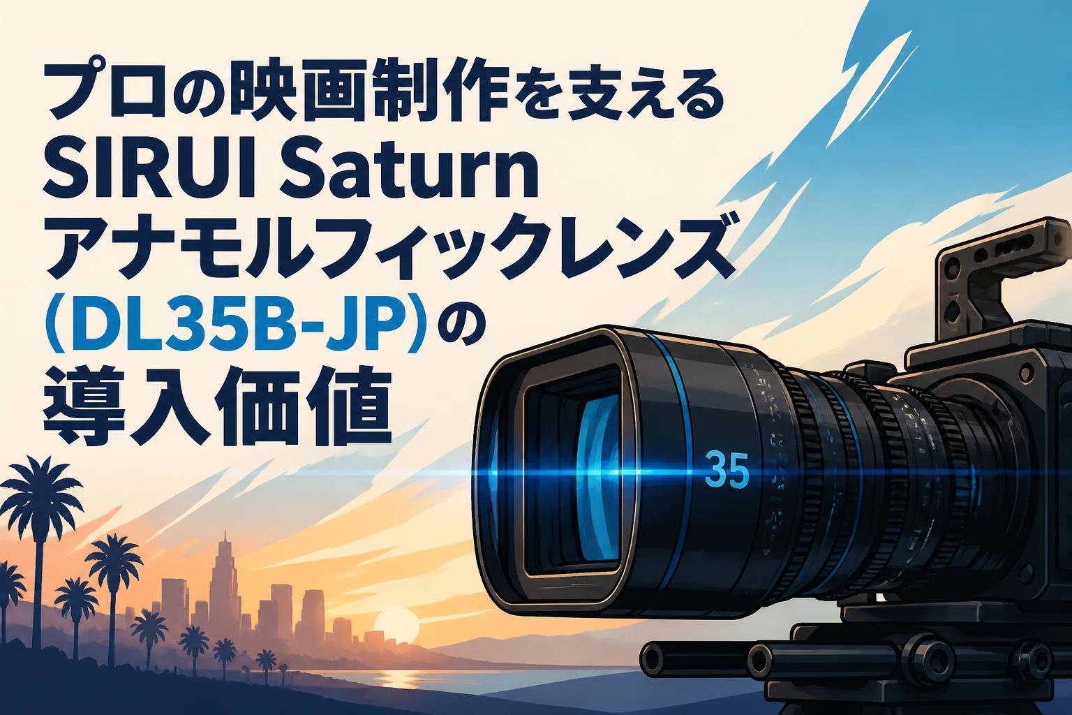 プロの映画制作を支えるSIRUI Saturnアナモルフィックレンズ（DL35B-JP）の導入価値