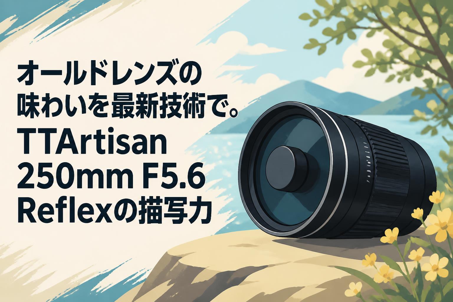 オールドレンズの味わいを最新技術で。TTArtisan 250mm F5.6 Reflexの描写力