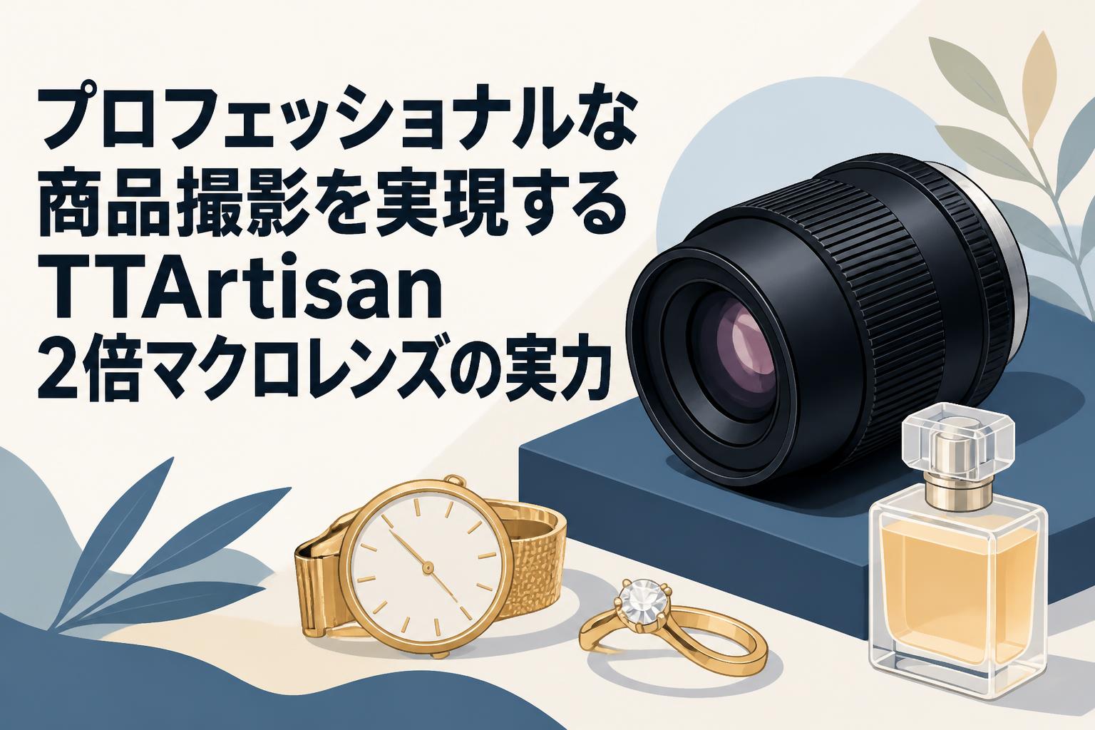 プロフェッショナルな商品撮影を実現するTTArtisan 2倍マクロレンズの実力