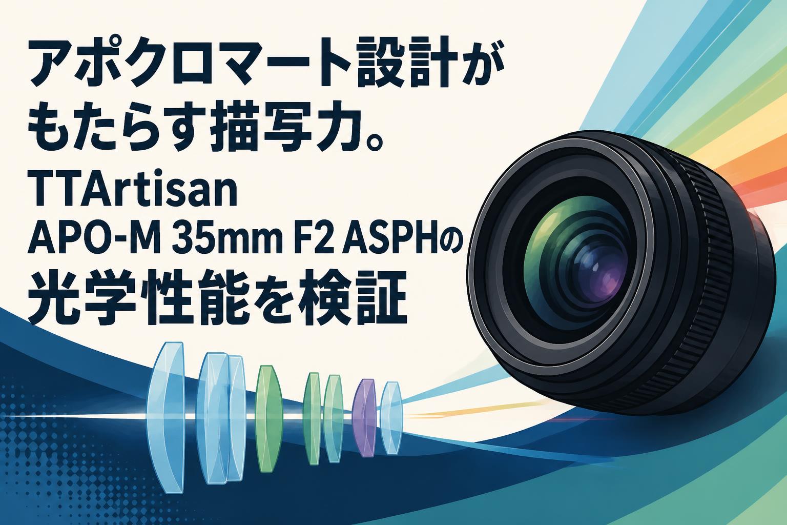 アポクロマート設計がもたらす描写力。TTArtisan APO-M 35mm F2 ASPHの光学性能を検証
