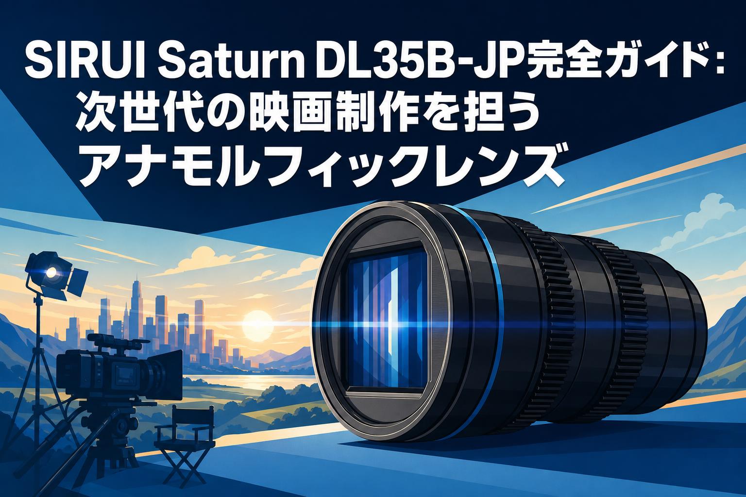 SIRUI Saturn DL35B-JP完全ガイド：次世代の映画制作を担うアナモルフィックレンズ