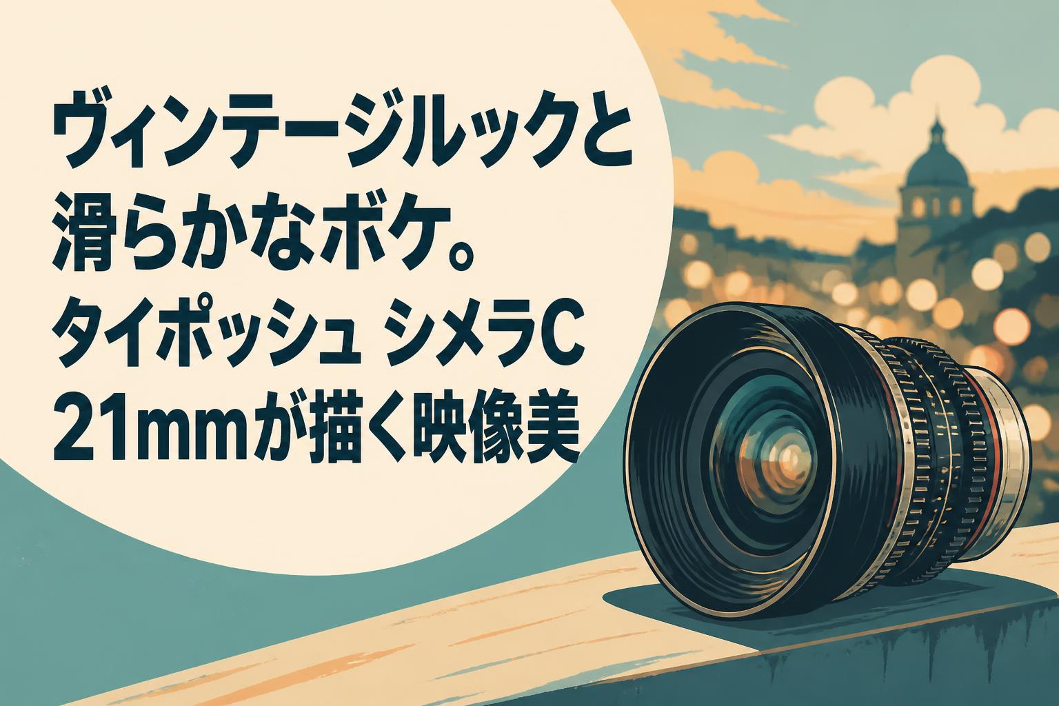 ヴィンテージルックと滑らかなボケ。タイポッシュ シメラC 21mmが描く映像美
