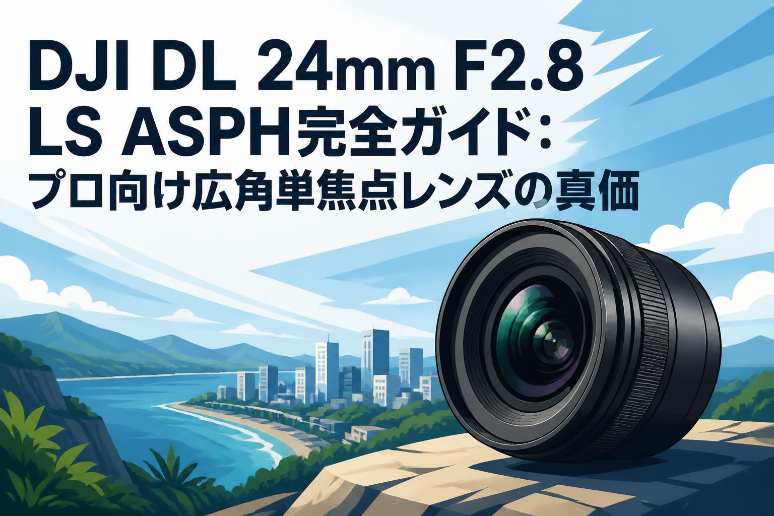 DJI DL 24mm F2.8 LS ASPH完全ガイド：プロ向け広角単焦点レンズの真価