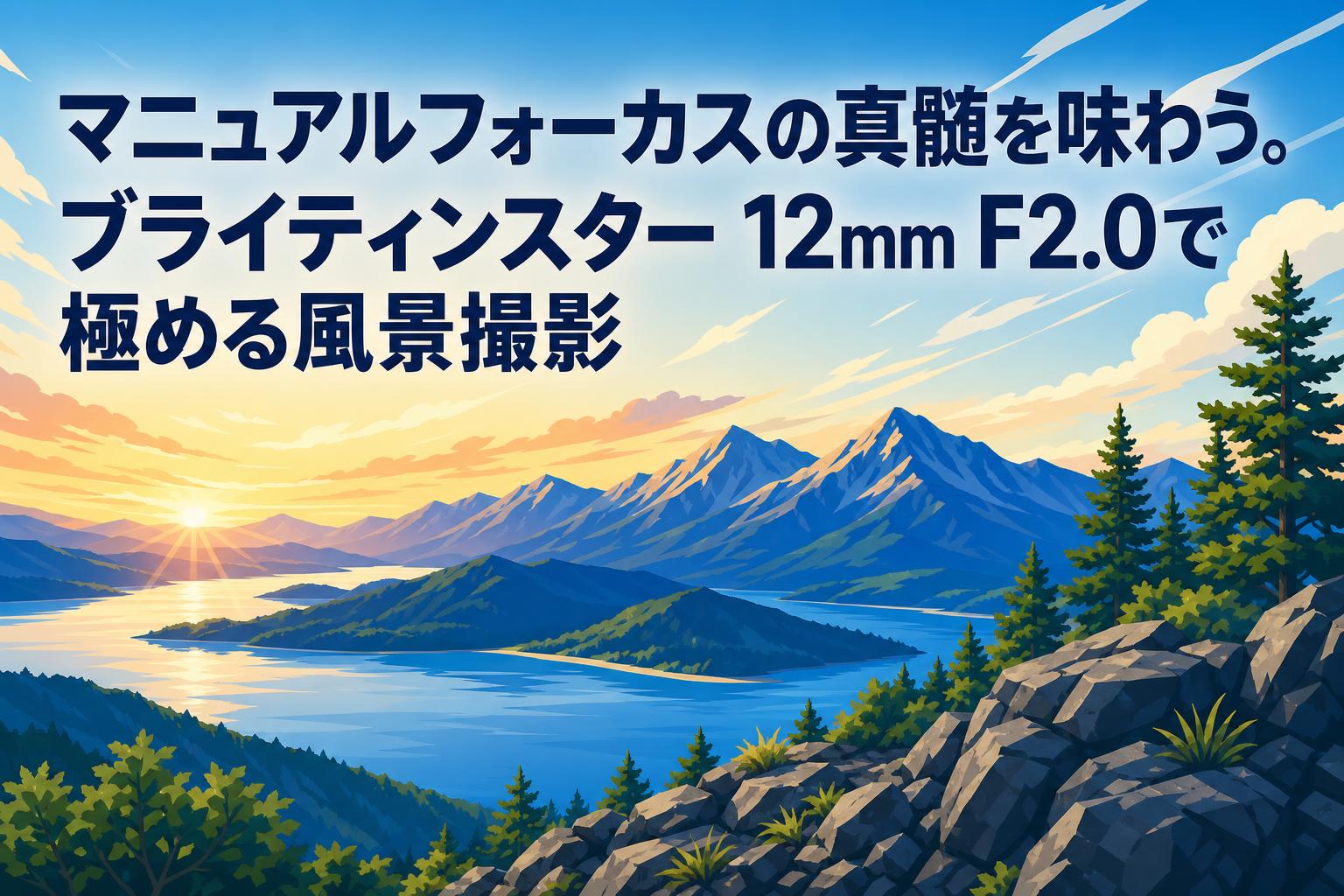 マニュアルフォーカスの真髄を味わう。ブライティンスター 12mm F2.0で極める風景撮影