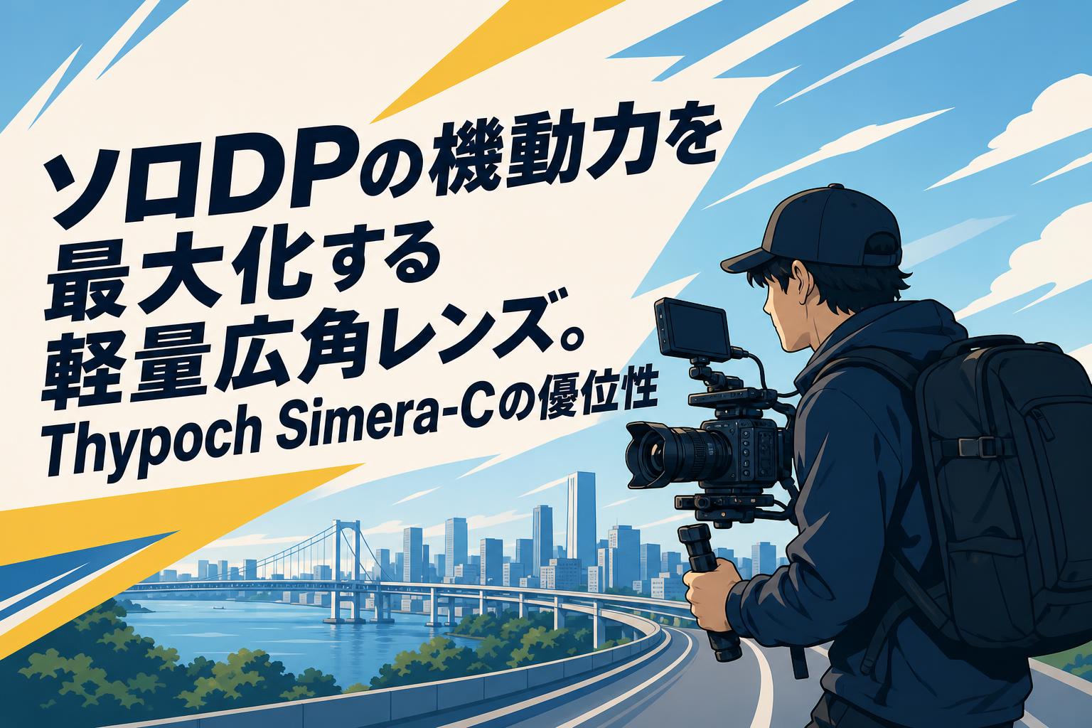 ソロDPの機動力を最大化する軽量広角レンズ。Thypoch Simera-Cの優位性