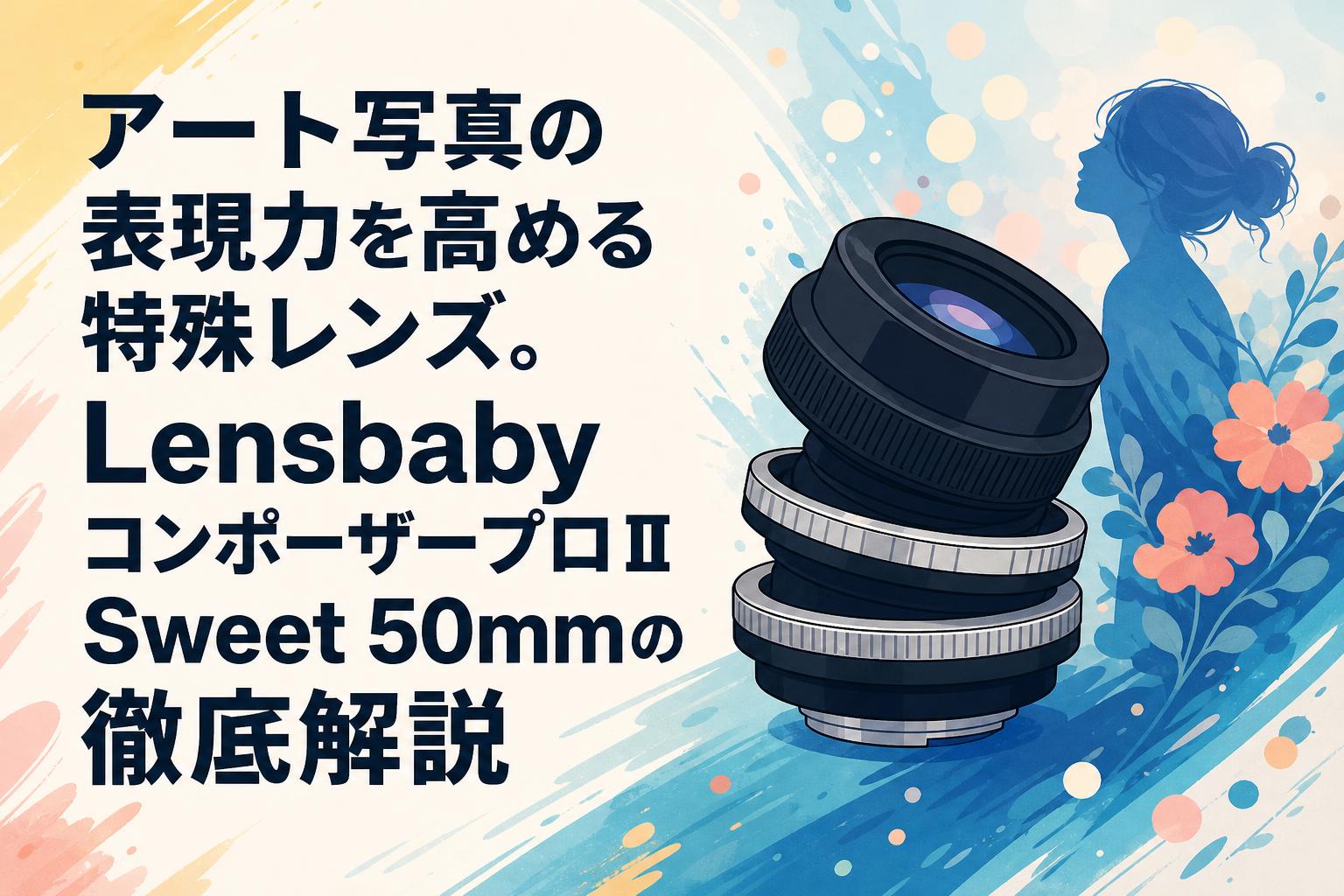 アート写真の表現力を高める特殊レンズ。Lensbaby コンポーザープロⅡ Sweet 50mmの徹底解説