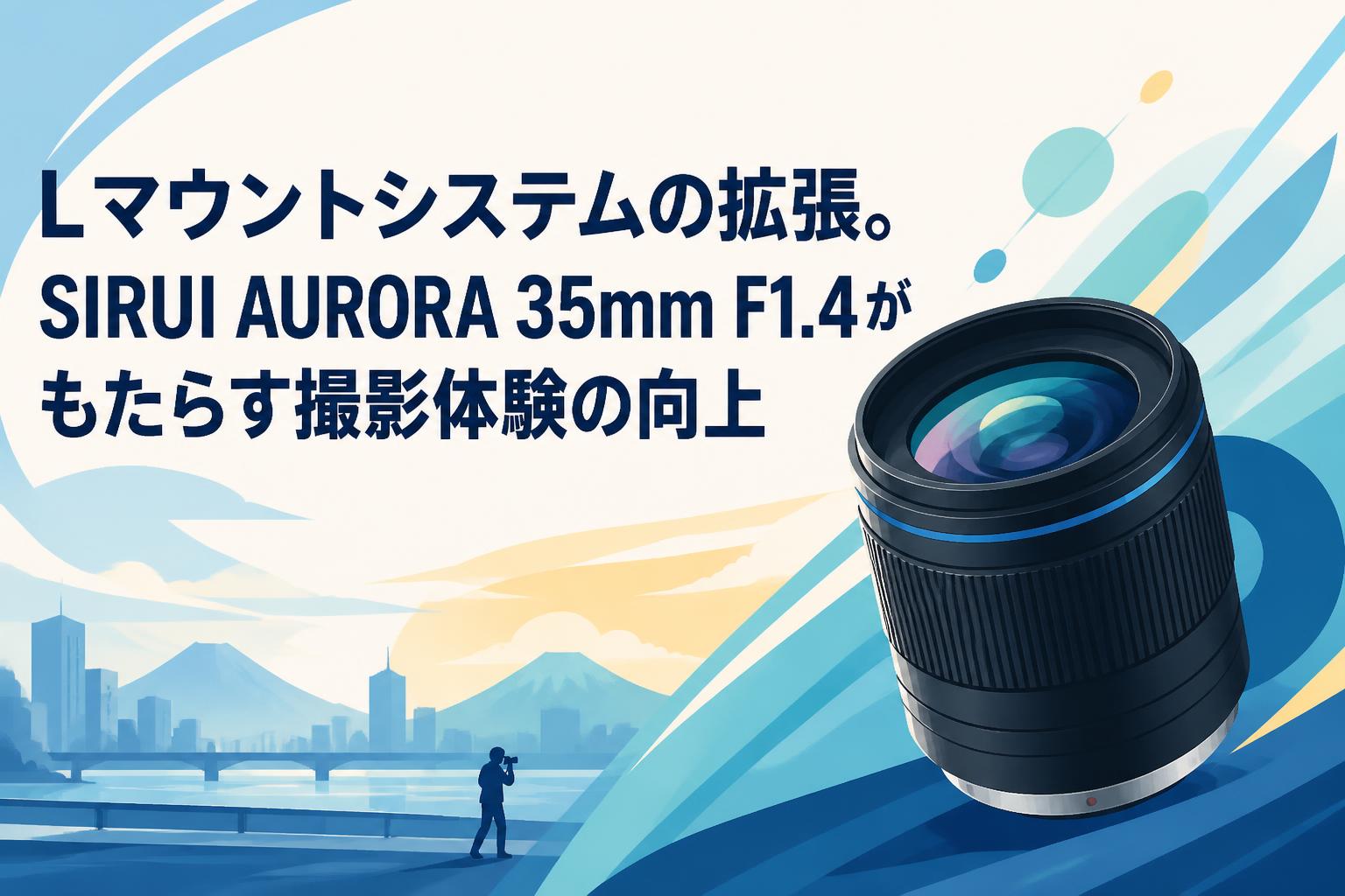 Lマウントシステムの拡張。SIRUI AURORA 35mm F1.4がもたらす撮影体験の向上