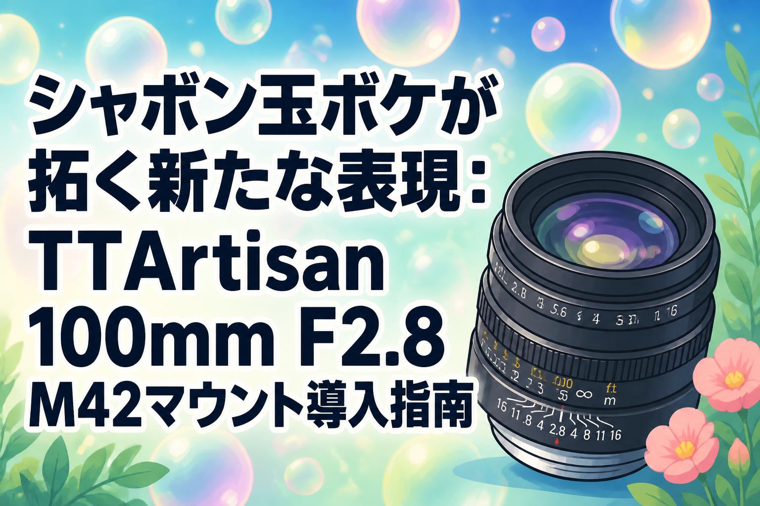 シャボン玉ボケが拓く新たな表現：TTArtisan 100mm F2.8 M42マウント導入指南