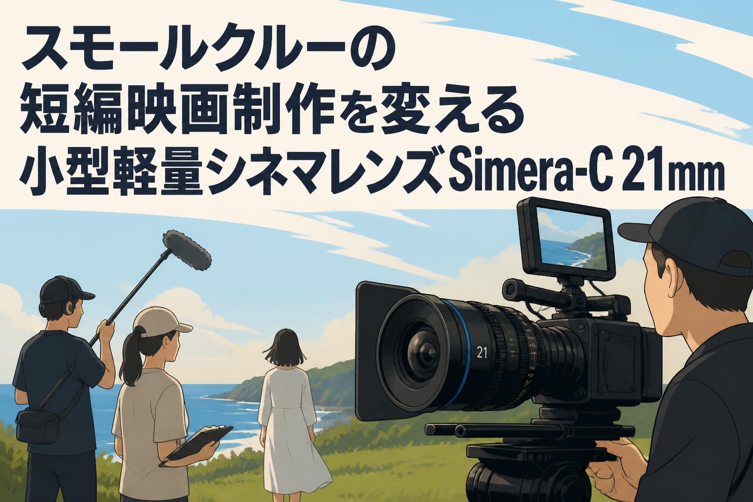 スモールクルーの短編映画制作を変える小型軽量シネマレンズSimera-C 21mm